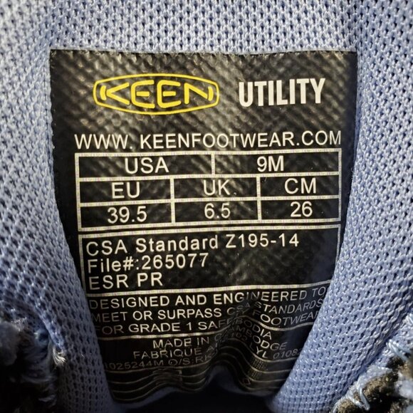 KEEN Utility Women's CSA Vista Energy Carbon Fibre Toe Safety Shoes | 9M - Picture 10 of 14